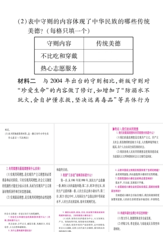 （三省通用）中考政治总复习课件 人民版-人民版初中九年级全册政治课件