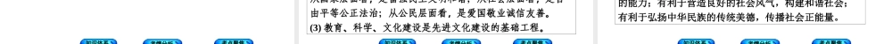 （包头专版）中考政治复习方案 第一部分 九年级全一册 第7课时 投身精神文明建设教材梳理课件-人教版初中九年级全册政治课件