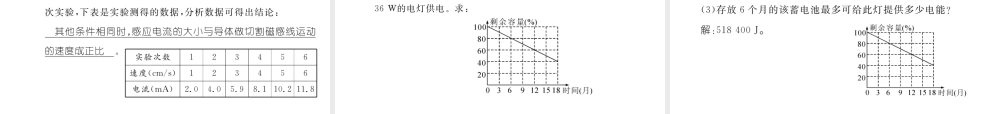（云南专用）九年级物理全册 18 电能从哪里来达标测试卷课件 （新版）沪科版-（新版）沪科版初中九年级全册物理课件