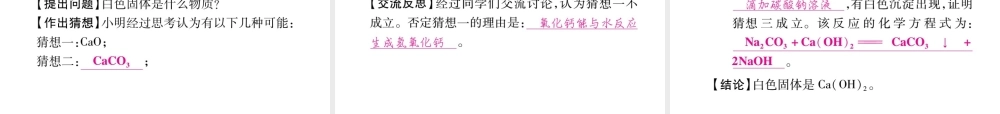 （四川地区）中考化学总复习 专题五 实验探究题教学讲解课件-人教版初中九年级全册化学课件
