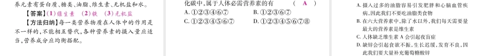 （四川地区）中考化学总复习 第12单元 化学与生活教学讲解课件-人教版初中九年级全册化学课件