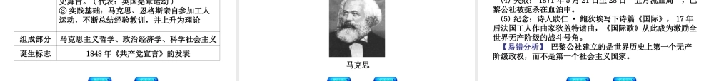（北京专版）中考历史 第一篇 教材梳理复习 第四单元 世界古代史、近代史 第18课时 近代社会的发展课件-人教版初中九年级全册历史课件