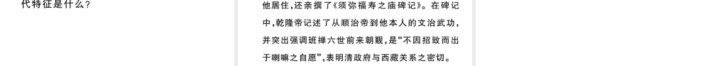 （安徽专版）七年级历史下册 期末专题复习二 唐宋元明清时期民族关系的发展习题课件 新人教版-新人教版初中七年级下册历史课件