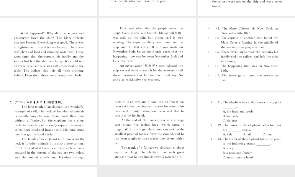 （娄底专用）秋九年级英语全册 Unit 8 It must belong to Carla Section B（2a-3b）作业课件 （新版）人教新目标版-（新版）人教新目标版初中九年级全册英语课件