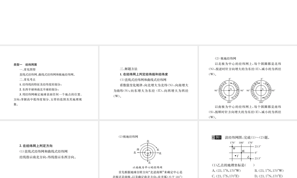 （全国通用版）中考地理 专题一 读图、识图、绘图、用图复习课件-人教版初中九年级全册地理课件