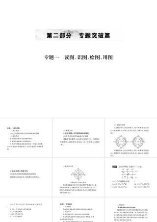 （全国通用版）中考地理 专题一 读图、识图、绘图、用图复习课件-人教版初中九年级全册地理课件
