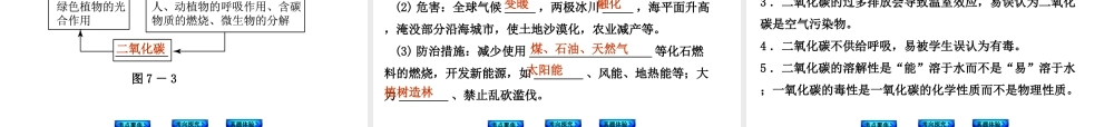 （安徽专版）中考化学 专题7 碳和碳的氧化物课件-人教版初中九年级全册化学课件