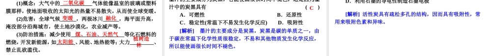 （安徽专版）中考化学教材化总复习 基础过关篇（主题8-9课时）课件 新人教版