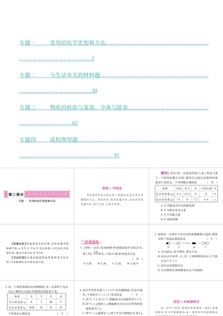 （安徽专版）中考化学总复习 第2部分 重点专题突破课件 新人教版-新人教版初中九年级全册化学课件