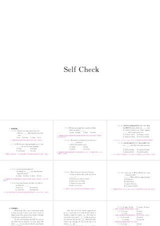 （安徽专版）九年级英语全册 Unit 3 Could you please tell me where the restrooms are Self Check习题课件 （新版）人教新目标版-（新版）人教新目标版初中九年级全册英语课件