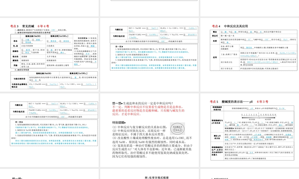 （安徽专版）中考化学总复习 第一部分 系统复习 成绩基石 第十单元 酸和碱课件 新人教版-新人教版初中九年级全册化学课件