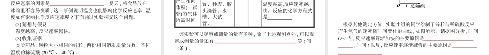 （安徽专版）中考化学总复习 专题5 实验探究题课件-人教版初中九年级全册化学课件