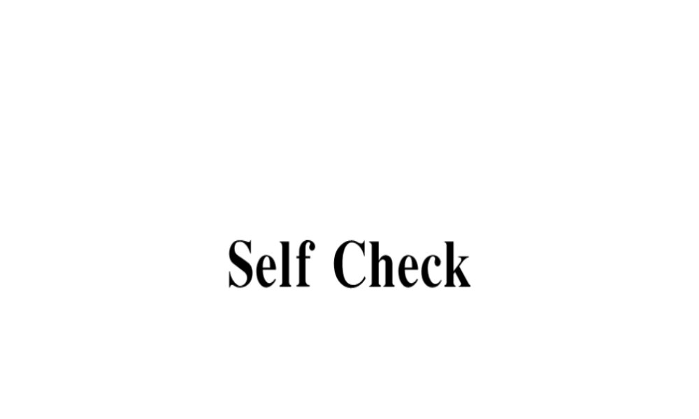 （安徽专版）秋七年级英语上册 Unit 4 Where’s my schoolbag Self Check习题讲评课件 （新版）人教新目标版-（新版）人教新目标版初中七年级上册英语课件