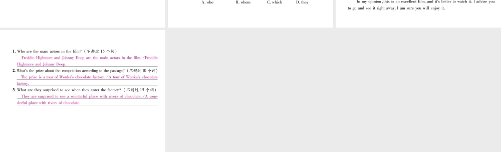 （安徽专版）秋九年级英语全册 Unit 9 I like music that I can dance to（第2课时）Section A（3a-3c）习题课件 （新版）人教新目标版-（新版）人教新目标版初中九年级全册英语课件