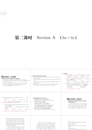 （安徽专版）九年级英语全册 Unit 8 It must belong to Carla（第2课时）习题课件 （新版）人教新目标版-（新版）人教新目标版初中九年级全册英语课件