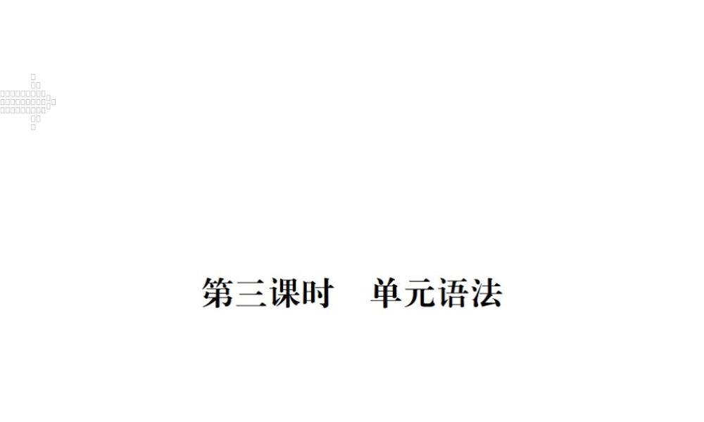 （安徽专版）九年级英语全册 Unit 8 It must belong to Carla（第3课时）习题课件 （新版）人教新目标版-（新版）人教新目标版初中九年级全册英语课件