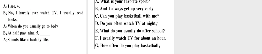 （安徽专版）秋八年级英语上册 Unit 2 How often do you exercise（第1课时）课件 （新版）人教新目标版-（新版）人教新目标版初中八年级上册英语课件