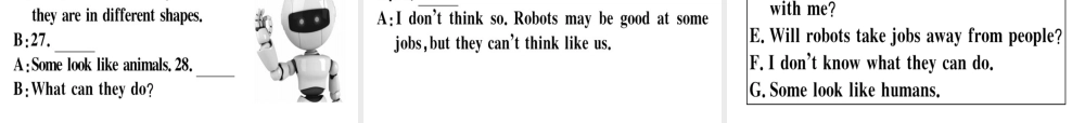 （安徽专版）秋八年级英语上册 Unit 7 Will people have robots Self Check课件 （新版）人教新目标版-（新版）人教新目标版初中八年级上册英语课件