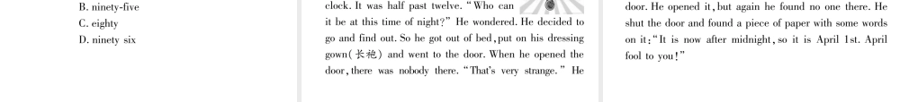 （安徽专版）秋九年级英语全册 双休作业（八）习题课件 （新版）人教新目标版-（新版）人教新目标版初中九年级全册英语课件