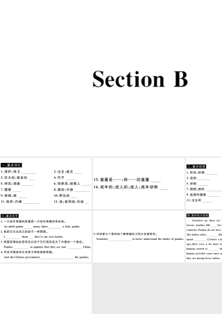 （山西专版）八年级英语下册 Unit 7 What’s the highest mountain in the world Section B习题课件（新版）人教新目标版-（新版）人教新目标版初中八年级下册英语课件