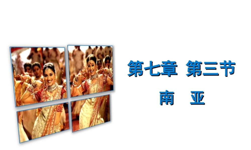 （广东专版）七年级地理下册 第七章 第三节 南亚课件 （新版）粤教版-（新版）粤教版初中七年级下册地理课件