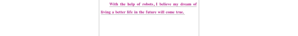 （山西专版）秋八年级英语上册 Unit 7 Will people have robots单元写作专项习题课件（新版）人教新目标版-（新版）人教新目标版初中八年级上册英语课件