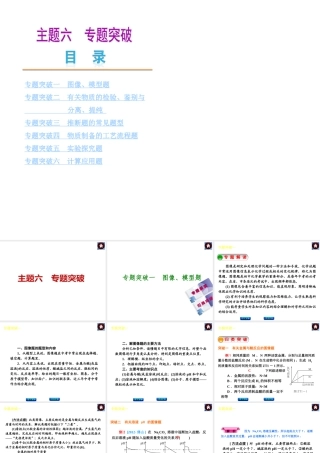 （广东专版）中考化学教材化总复习 主题六 专题突破课件