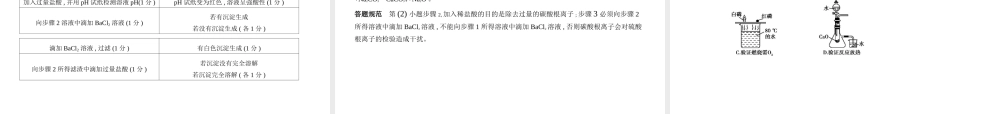 （广东专用）中考化学复习 专题十五 实验方案的设计与评价（试卷部分）课件-人教版初中九年级全册化学课件
