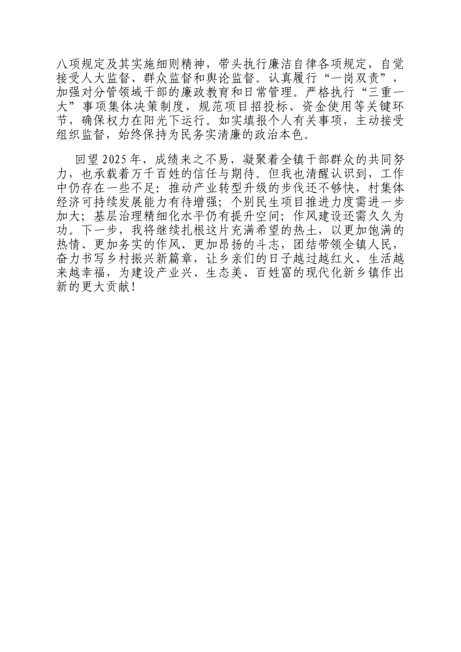 2025年度乡镇个人年终总结_第3页