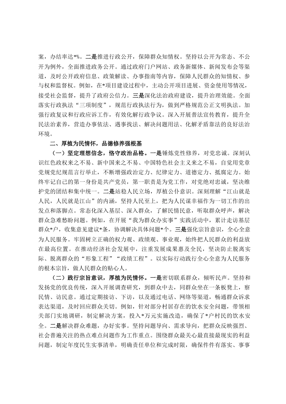 2025年述职述德述廉报告_第3页