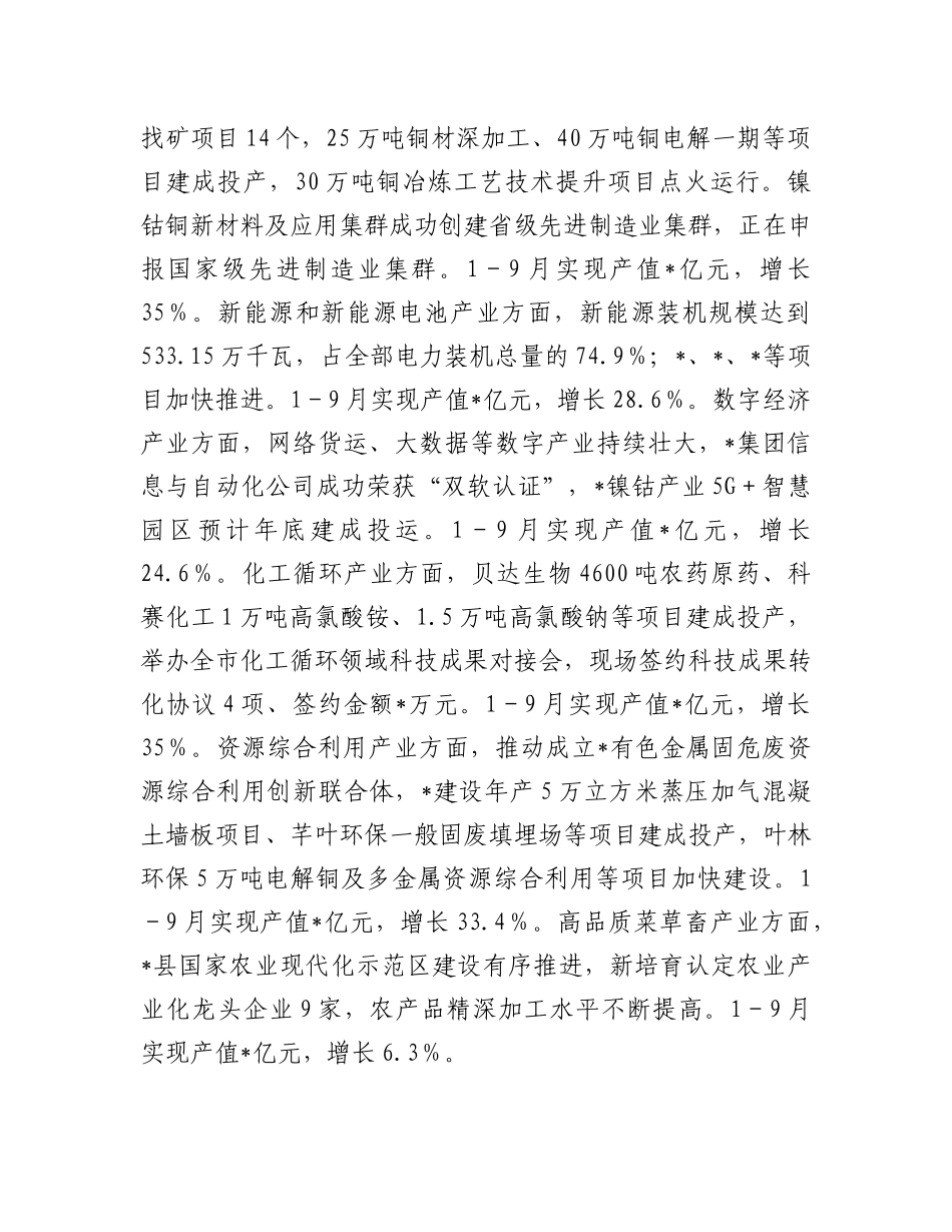 市抓新型工业经济经验交流【更多材料关注抖音：资深秘书】_第3页