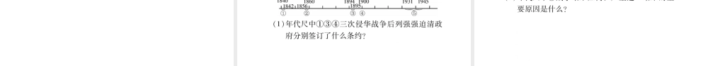（广西北部湾专版）中考历史总复习 第二篇 知能综合提升 专题1 侵略与抗争课件 新人教版-新人教版初中九年级全册历史课件