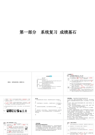 （德州专版）中考历史总复习 第一部分 系统复习 成绩基石 主题二十 世界近现代科技、思想和文化课件-人教版初中九年级全册历史课件