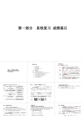 （德州专版）中考历史总复习 第一部分 系统复习 成绩基石 主题十三 民族团结、祖国统一、国防建设及外交成就和现代科教文化与社会生活课件-人教版初中九年级全册历史课件