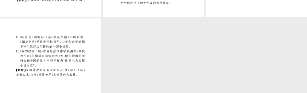 （广西专版）九年级语文上册 专题五习题课件 新人教版-新人教版初中九年级上册语文课件