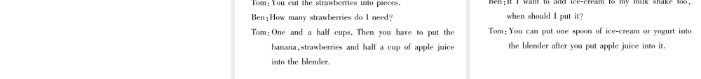 （成都专版）秋八年级英语上册 Unit 8 How do you make a banana milk shake Section A（Grammar Focus-3c）作业课件 （新版）人教新目标版-（新版）人教新目标版初中八年级上册英语课件