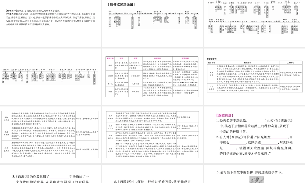 （广西专版）七年级语文上册 第6单元 名著导读（二）课件 新人教版-新人教版初中七年级上册语文课件