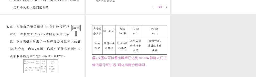 （成都专用）秋八年级物理上册 第3章 声章末总结与提升（精练）课件 （新版）教科版-（新版）教科版初中八年级上册物理课件