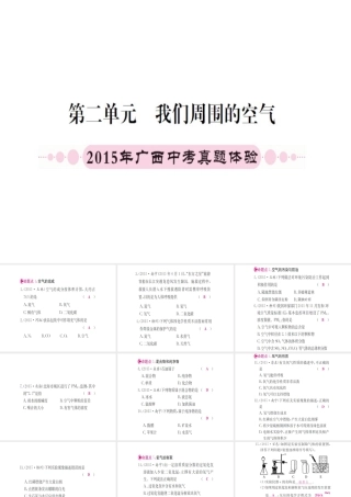 （广西专版）中考化学 第一篇 考点系统复习 第二单元 我们周围的空气课件-人教版初中九年级全册化学课件