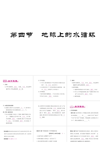 （成都专用）秋八年级物理上册 第5章 物态变化 第4节 地球上的水循环（精讲）课件 （新版）教科版-（新版）教科版初中八年级上册物理课件