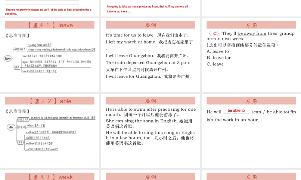 （广州沈阳通用）秋七年级英语上册 Module 3 Unit 5 Visiting the Moon课件 牛津深圳版-牛津深圳版初中七年级上册英语课件