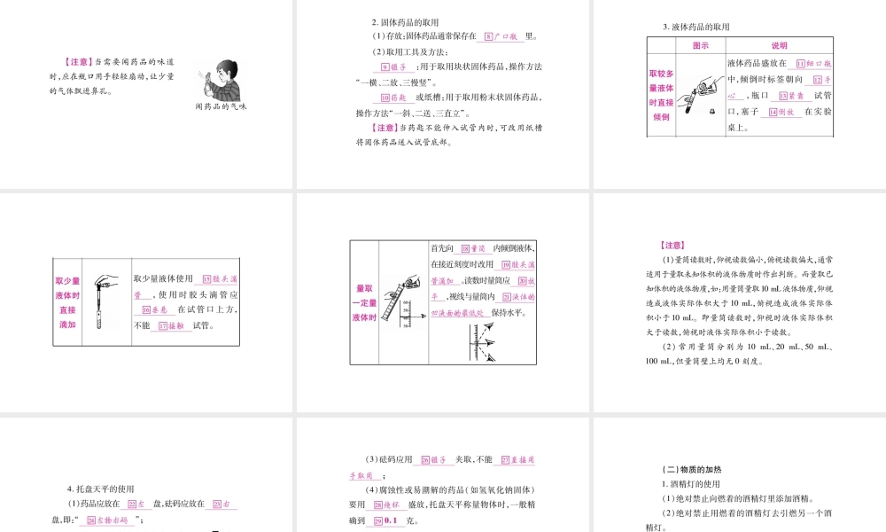 （广西专版）春中考化学 第5部分 科学探究课件 鲁教版-鲁教版初中九年级全册化学课件
