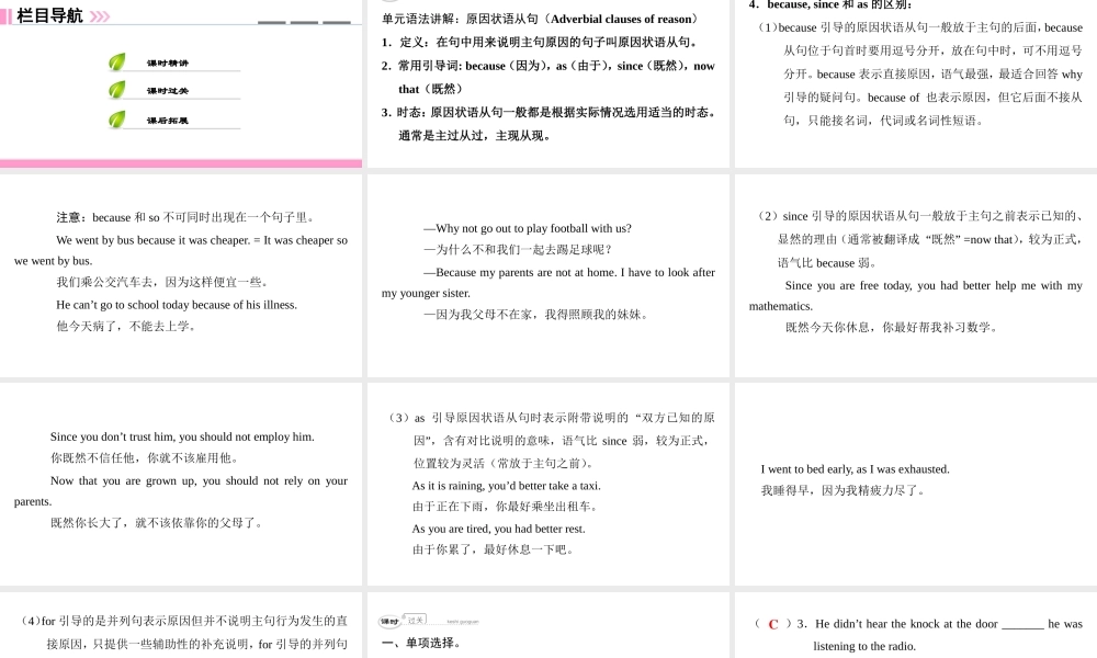 （广州沈阳通用）八年级英语下册 Unit 7 The unknown world（第3课时）语法课件 牛津深圳版-牛津深圳版初中八年级下册英语课件