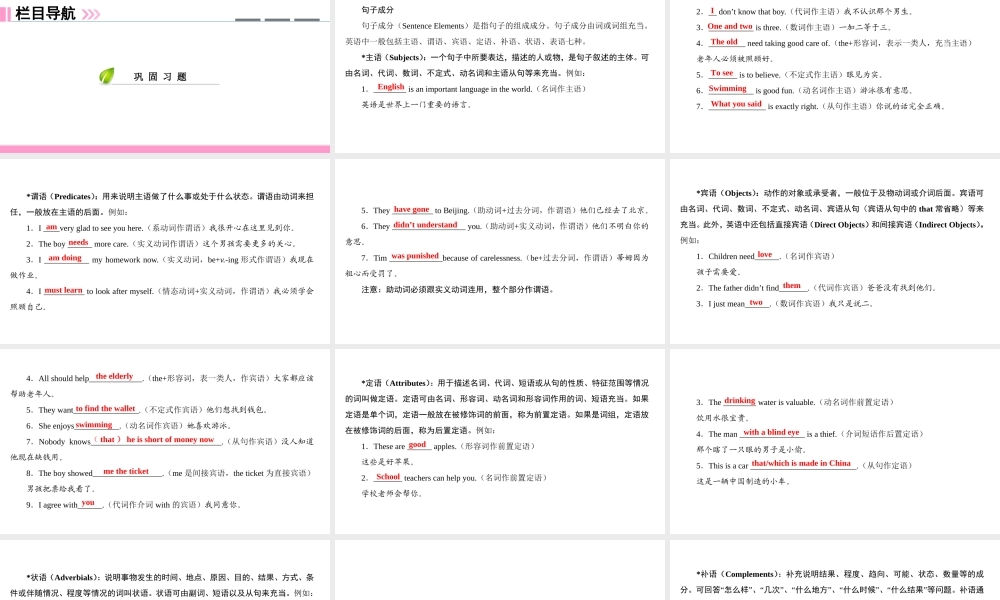 （广州沈阳通用）九年级英语上册 Module 2 Ideas and viewpoints Unit 4 Problems and advice（第3课时）单元语法讲解课件 牛津深圳版-牛津深圳版初中九年级上册英语课件