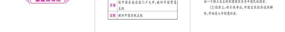 （桂林专用）中考历史总复习 第一篇 考点系统复习 第二板块 中国近代史（八上）第1单元 课件 岳麓版-岳麓版初中九年级全册历史课件