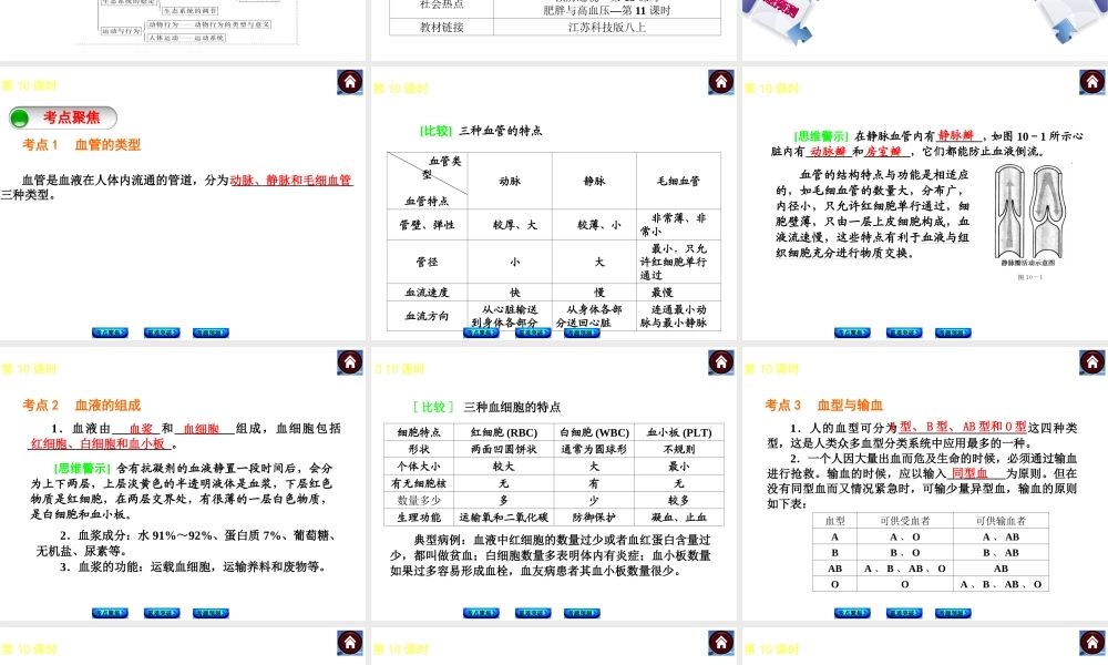 （新课标）2014中考生物复习方案 第5单元 生物圈中的稳定与协调（考点聚焦+重难突破+考题预测）课件 苏科版