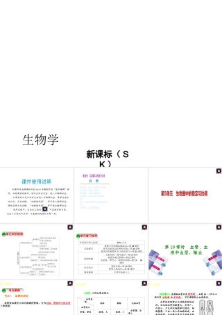 （新课标）2014中考生物复习方案 第5单元 生物圈中的稳定与协调（考点聚焦+重难突破+考题预测）课件 苏科版