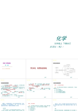 （新课标）九年级化学上册 第三单元 物质构成的奥秘同步课件 （新版）新人教版