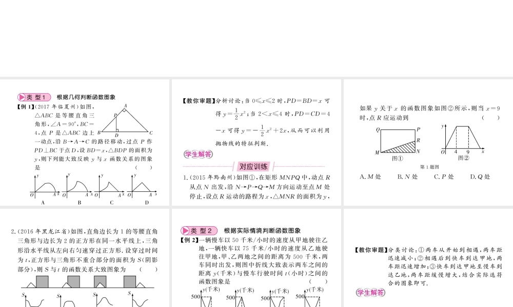 （新课标）中考数学复习 大专题（一）选择、填空压轴题攻略（II）课件-人教版初中九年级全册数学课件