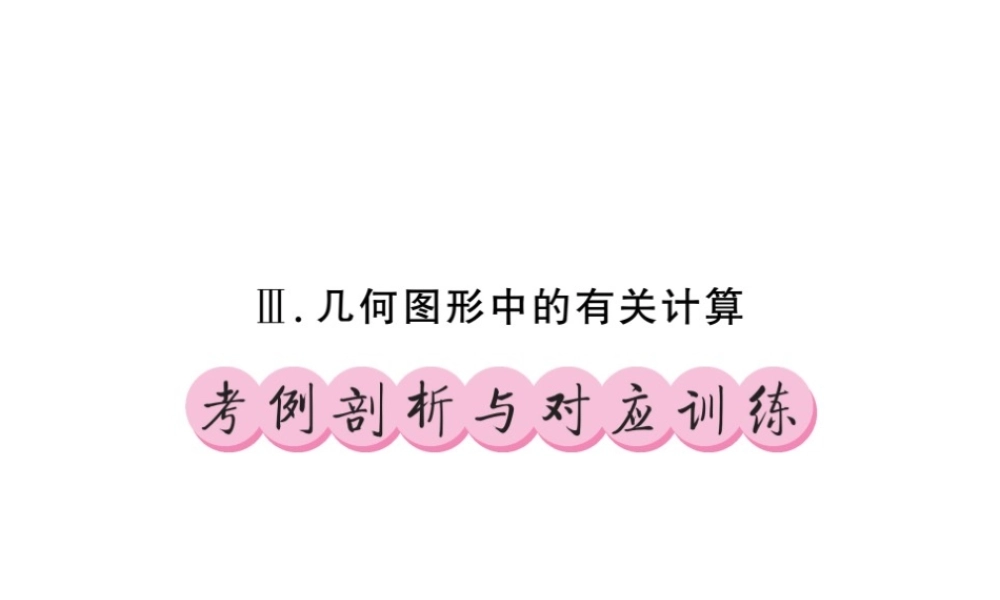 （新课标）中考数学复习 大专题（一）选择、填空压轴题攻略（III）课件-人教级全册数学课件